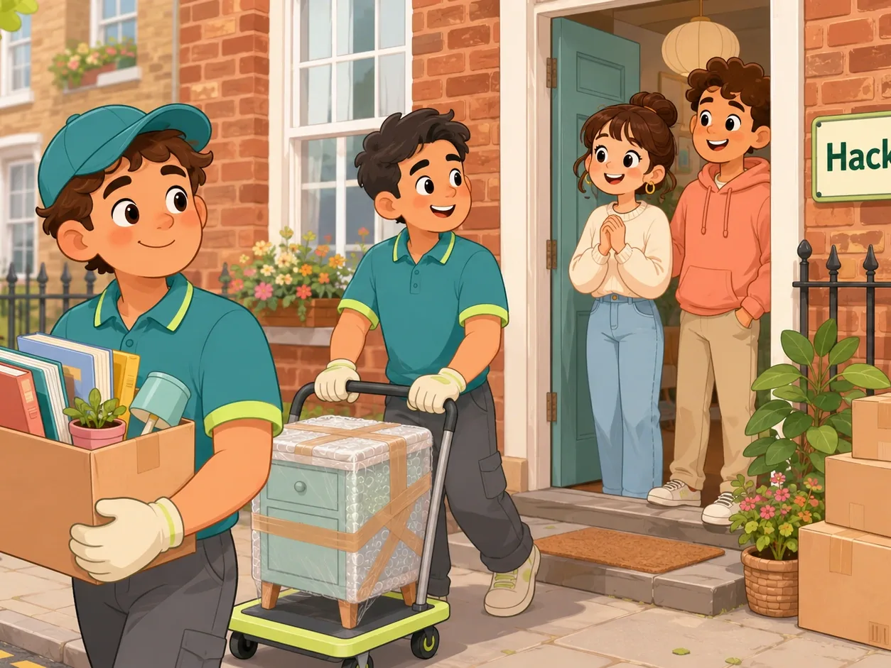Alpha Movers Hackney removals team