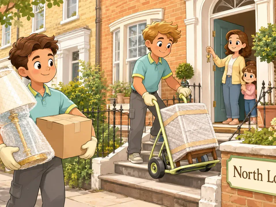 Alpha Movers North London removals team