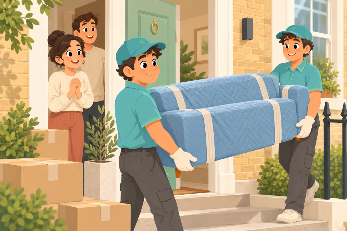 Booking lead time depends on the size of the move, access at both addresses and how flexible your date is.