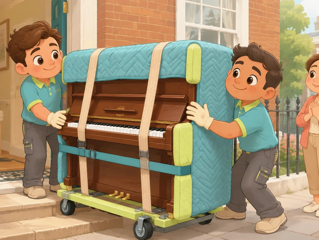 Alpha Movers piano movers London