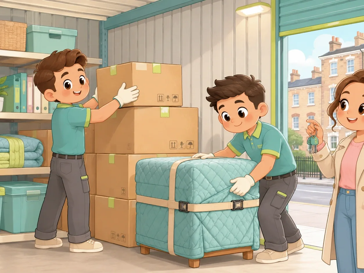 Alpha Movers moving and storage with inventory London